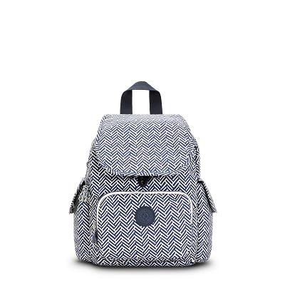 Kipling City Pack Mini Blue white | USKi1208R