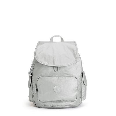 Kipling City Pack Small Silver | USKi1221Z