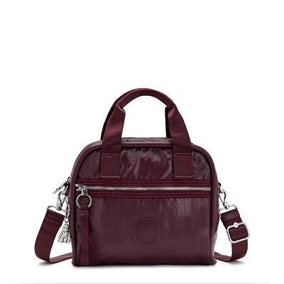 Kipling Hadya Burgundy Metal | USKi1969V