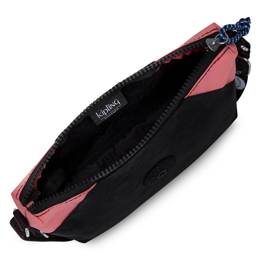 Kipling Art Extra Small Black Pink | USKi1504P