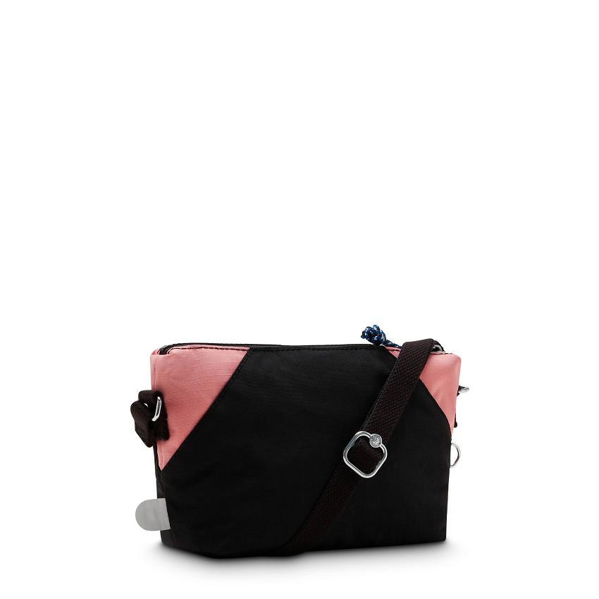 Kipling Art Extra Small Black Pink | USKi1504P