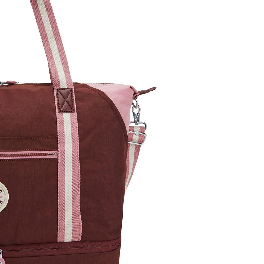 Kipling Art M Weekender Burgundy | USKi2008J