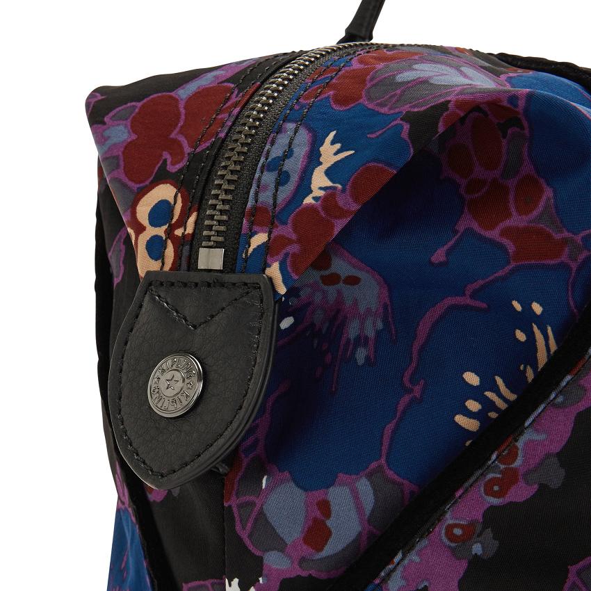 Kipling Art Medium Black Flower | USKi2013V