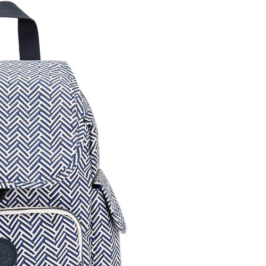 Kipling City Pack Mini Blue white | USKi1208R