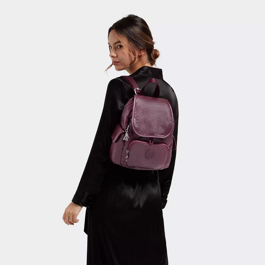 Kipling City Pack Mini Burgundy | USKi1153Q