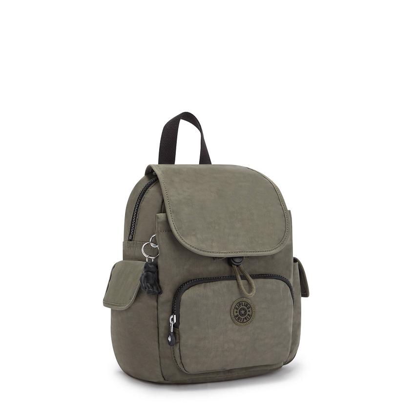 Kipling City Pack Mini Green | USKi1207E