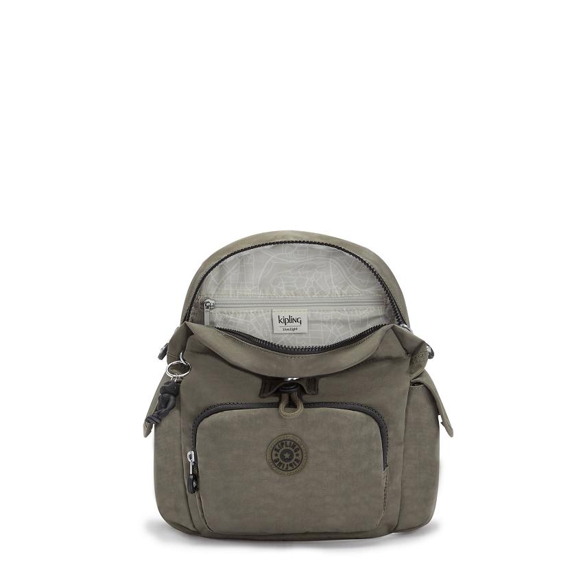 Kipling City Pack Mini Green | USKi1207E