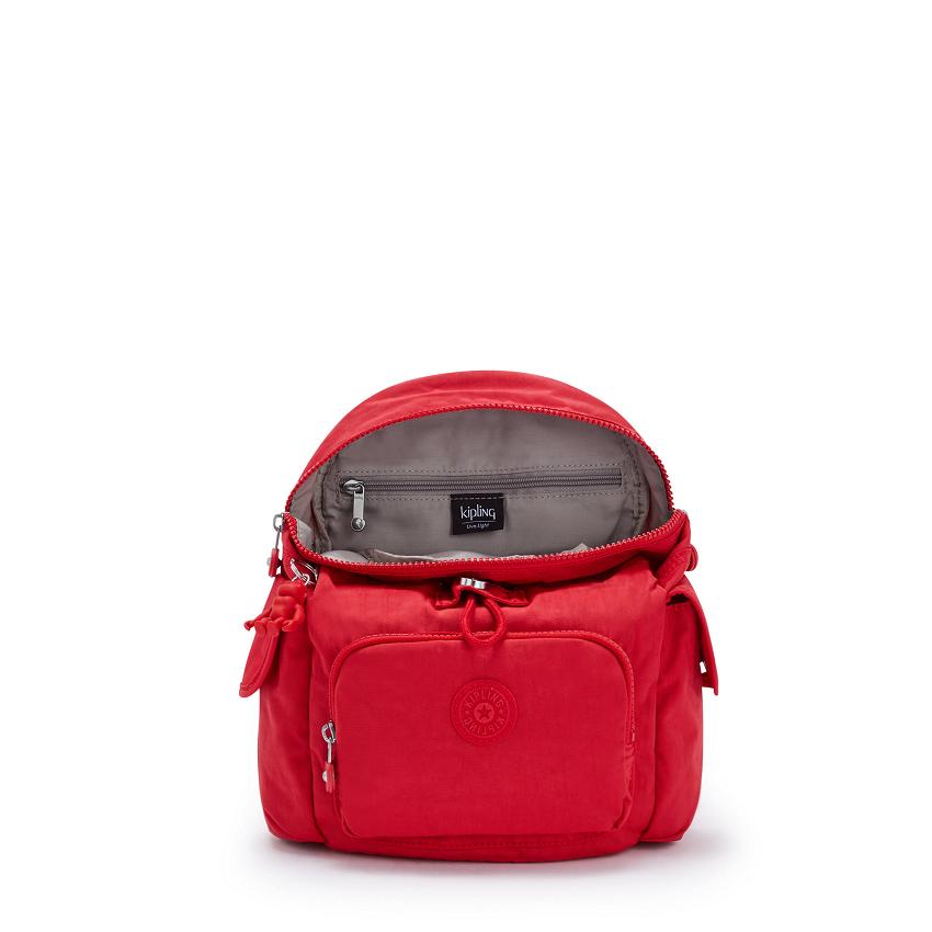 Kipling City Pack Mini Red | USKi1214A