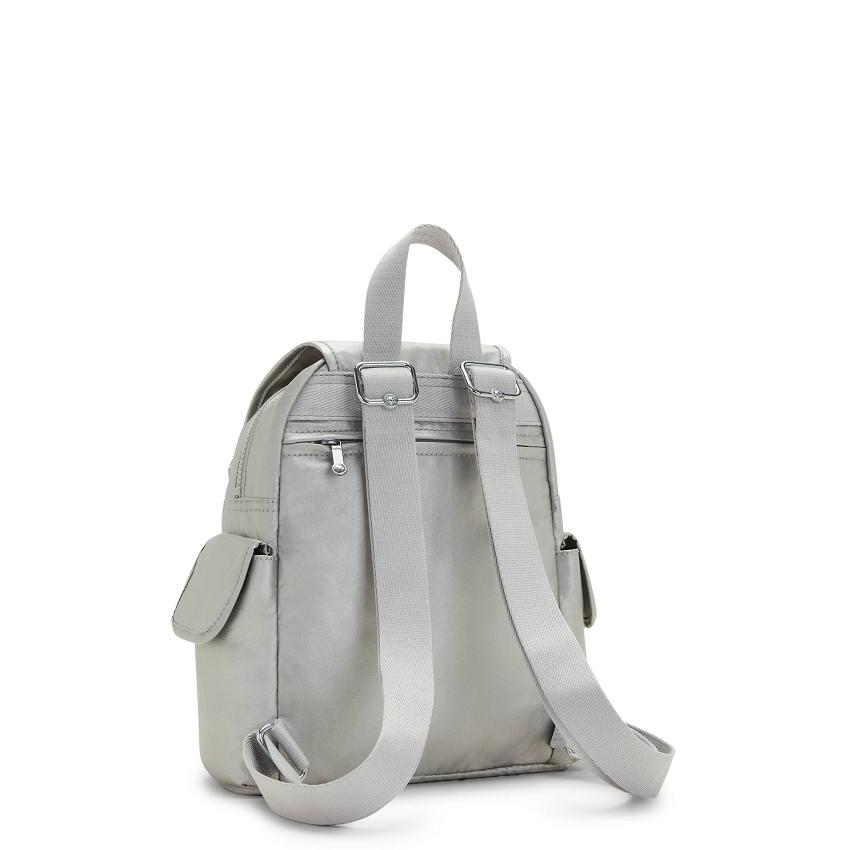 Kipling City Pack Mini Silver | USKi1209T