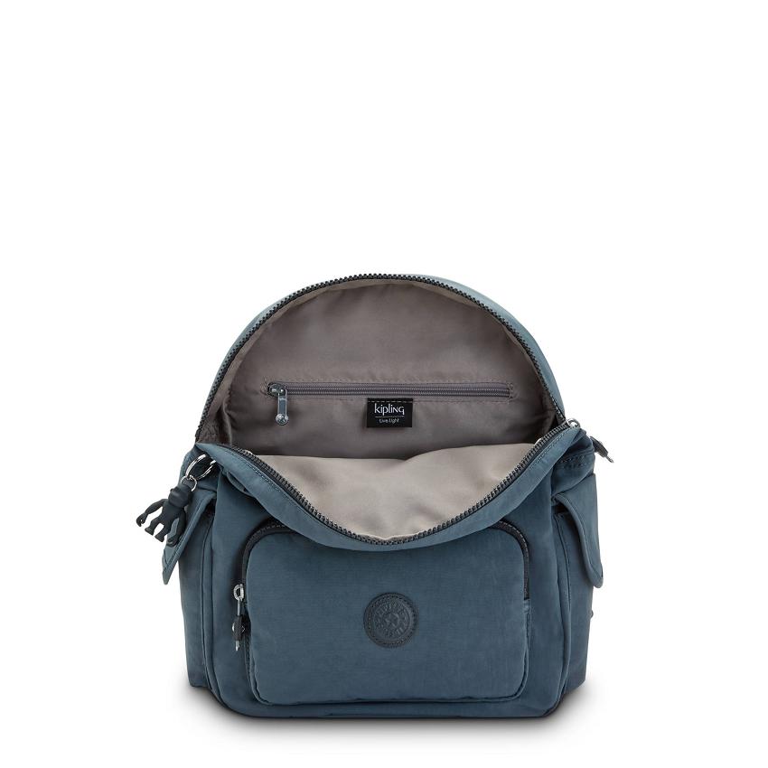 Kipling City Pack Small Navy Grey | USKi1222C