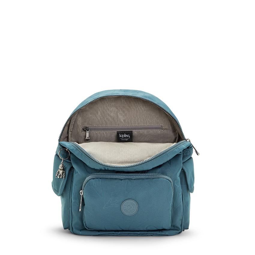 Kipling City Pack Small Navy Grey | USKi1233E