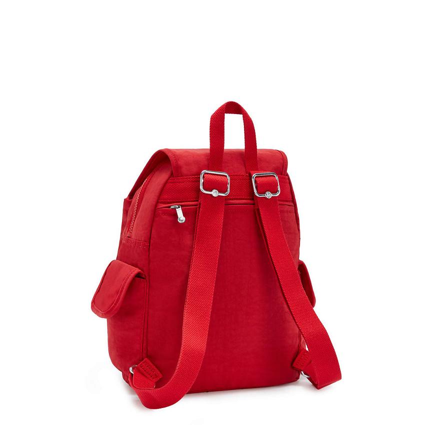 Kipling City Pack Small Red | USKi1227N