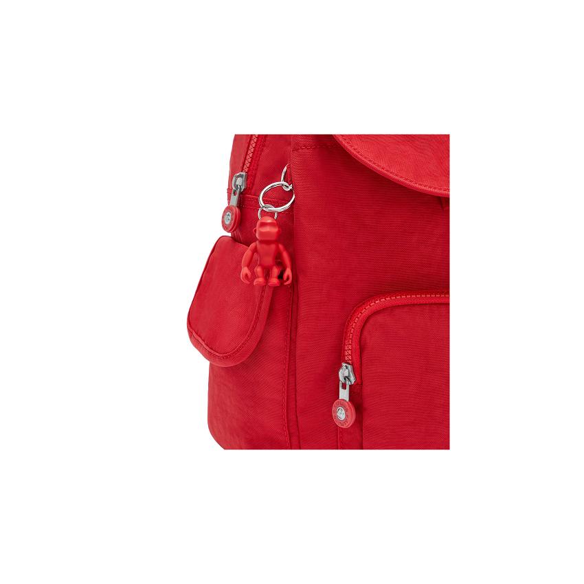 Kipling City Pack Small Red | USKi1227N