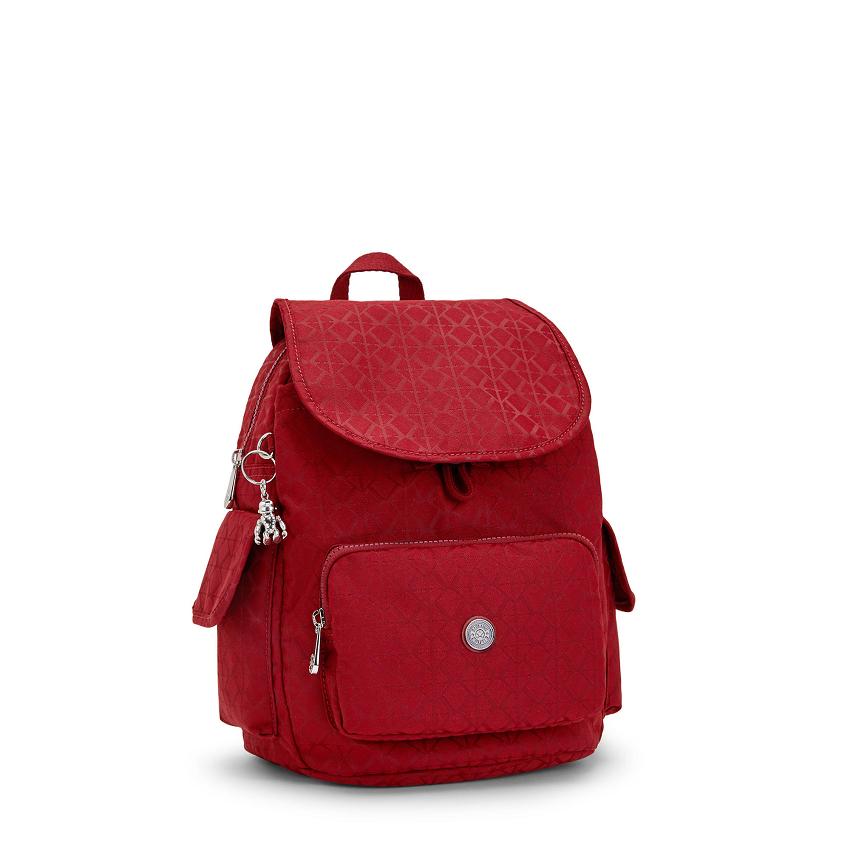 Kipling City Pack Small Red | USKi1236Y