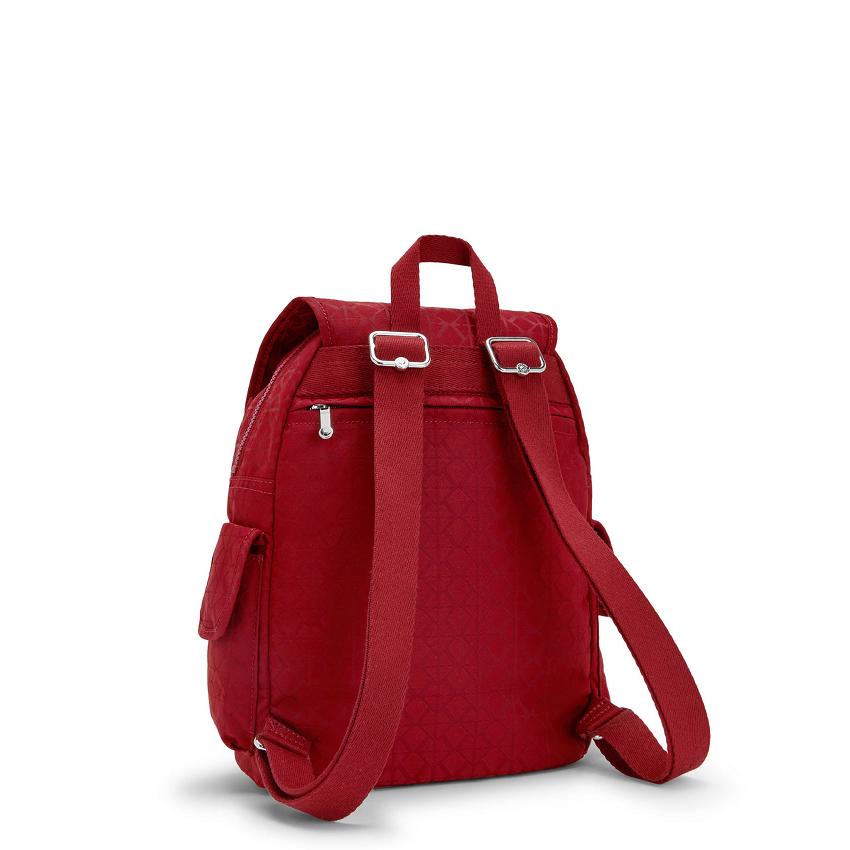 Kipling City Pack Small Red | USKi1236Y