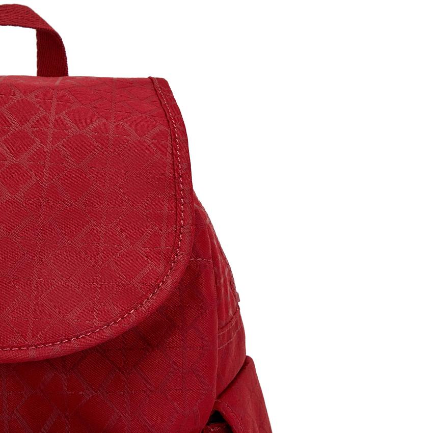 Kipling City Pack Small Red | USKi1236Y