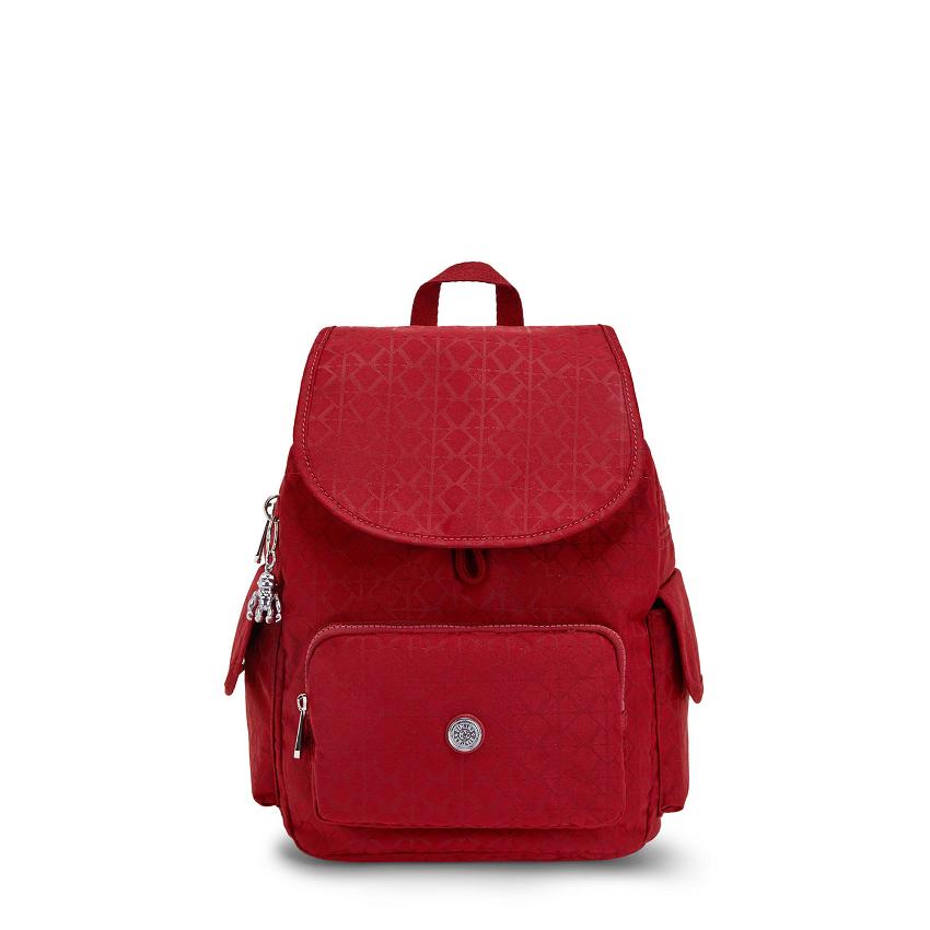 Kipling City Pack Small Red | USKi1236Y