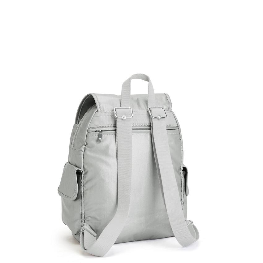 Kipling City Pack Small Silver | USKi1221Z