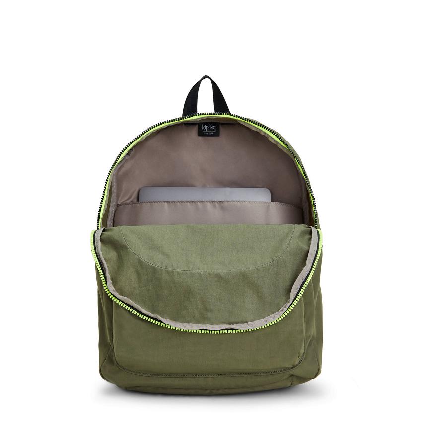 Kipling Curtis Large Olive | USKi1325U