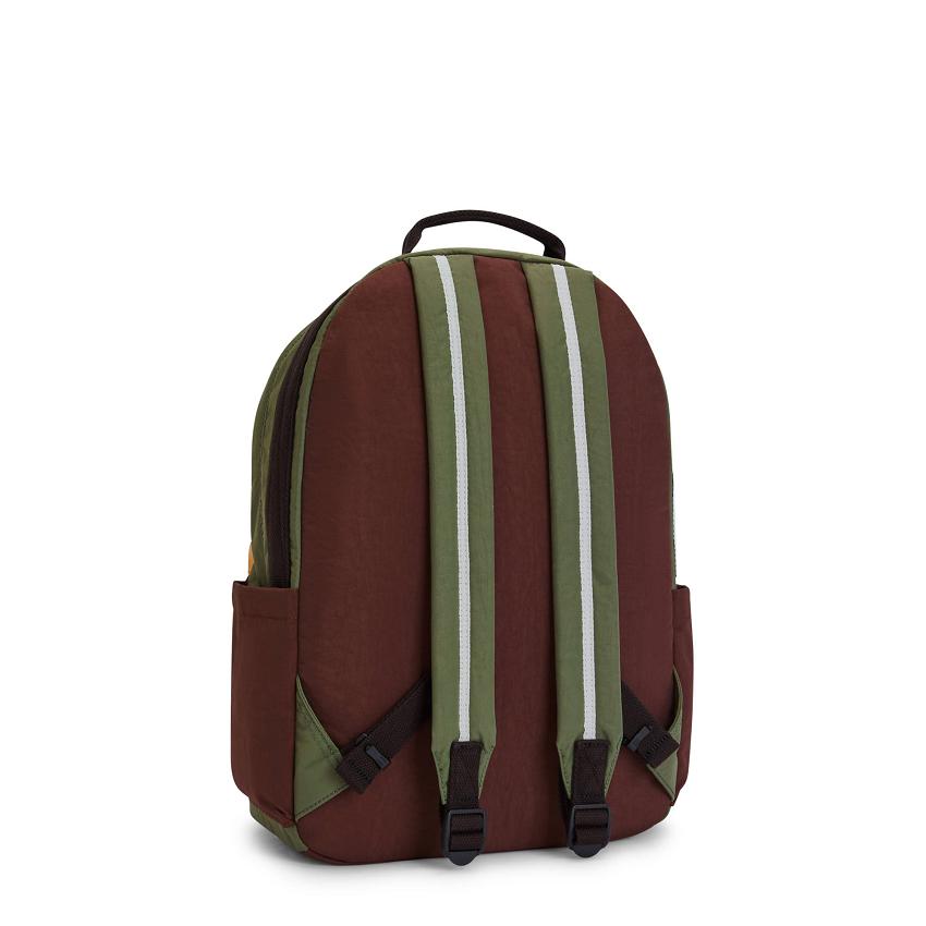 Kipling Damien Large Olive Burgundy | USKi1326I