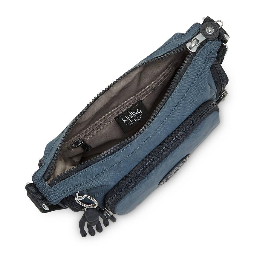 Kipling Gabbie Mini Navy Grey | USKi1857Q