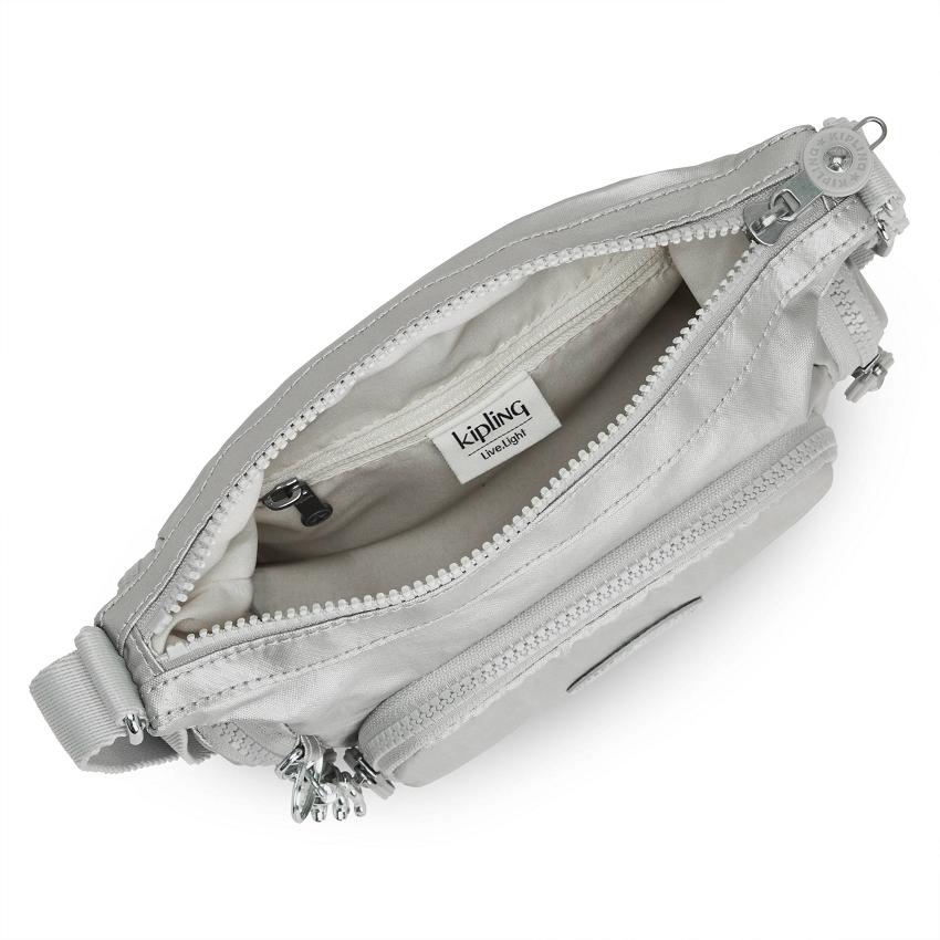 Kipling Gabbie Mini Silver | USKi1573Z