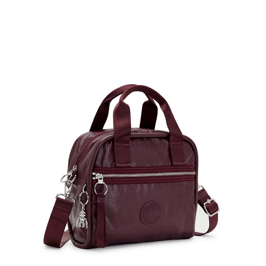 Kipling Hadya Burgundy Metal | USKi1814S