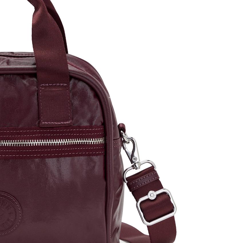 Kipling Hadya Burgundy Metal | USKi1814S