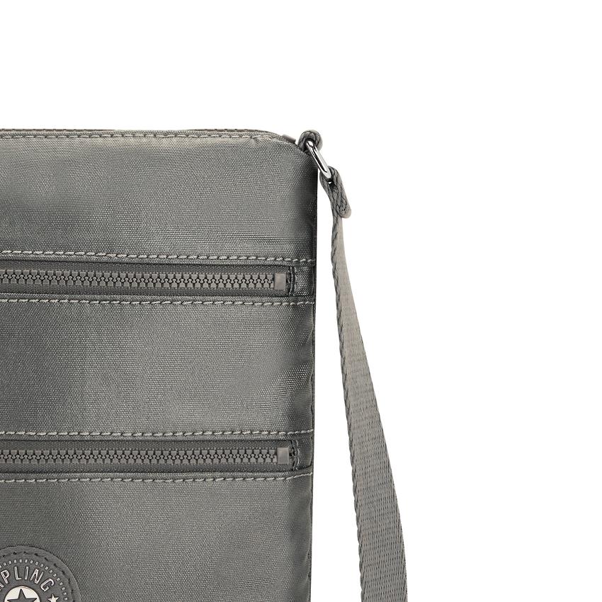 Kipling Keiko Grey Metal | USKi1817G