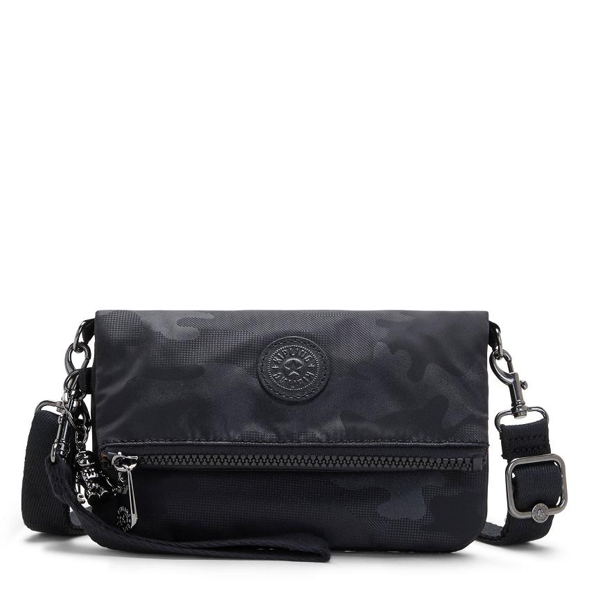 Kipling Lynne Black Camo | USKi1646W