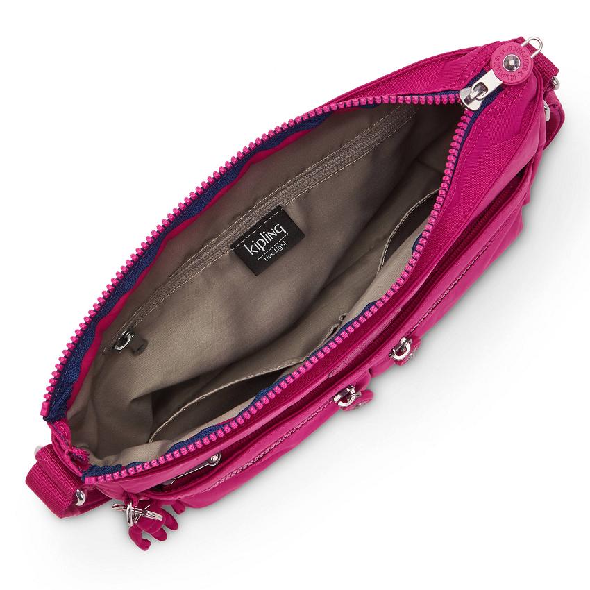 Kipling New Angie Pink Fuchsia | USKi1656D