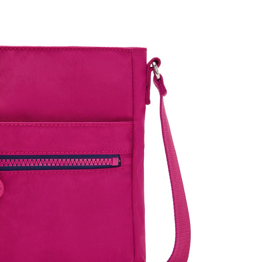 Kipling New Angie Pink Fuchsia | USKi1656D