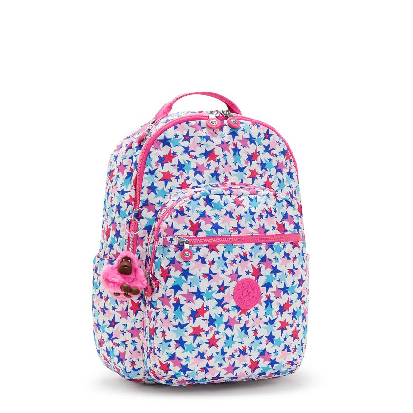 Kipling Seoul Large Blue Pink | USKi1345O