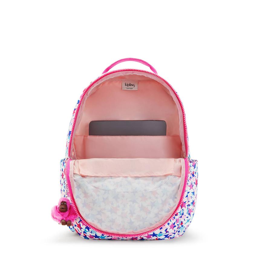 Kipling Seoul Large Blue Pink | USKi1345O