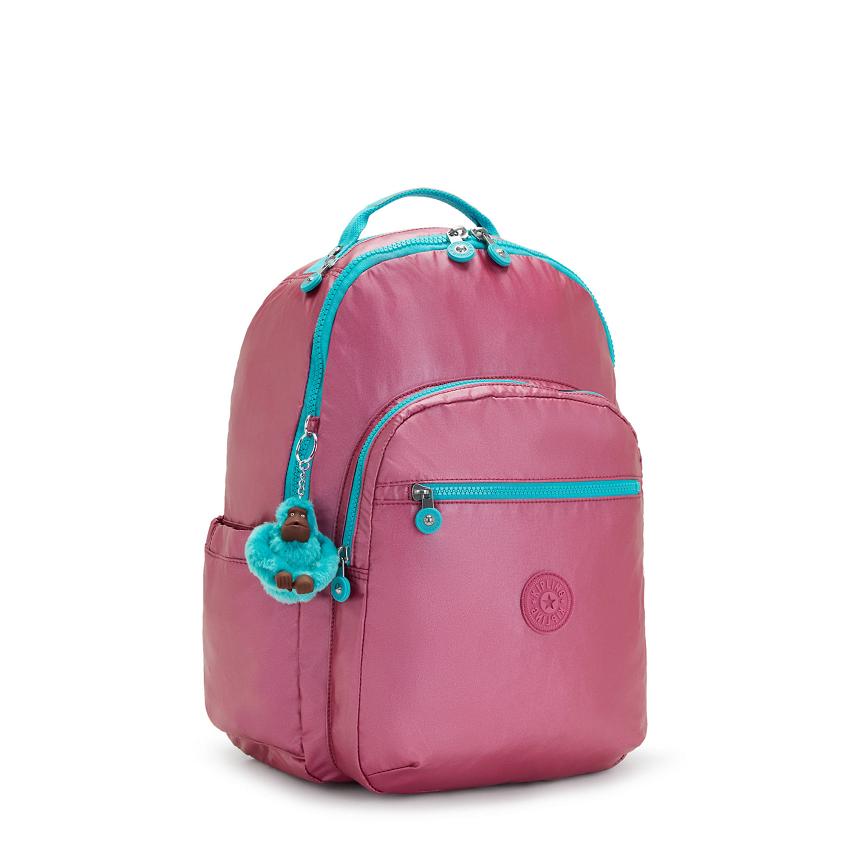 Kipling Seoul Large Pink Metal | USKi1339E