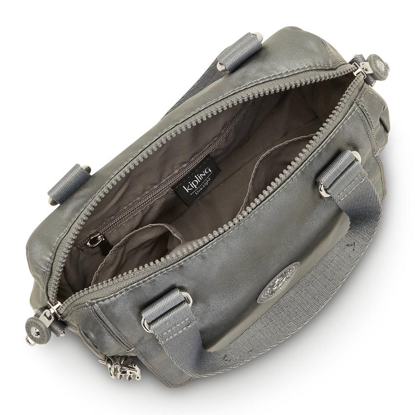 Kipling Zeva Grey Metal | USKi1826Y